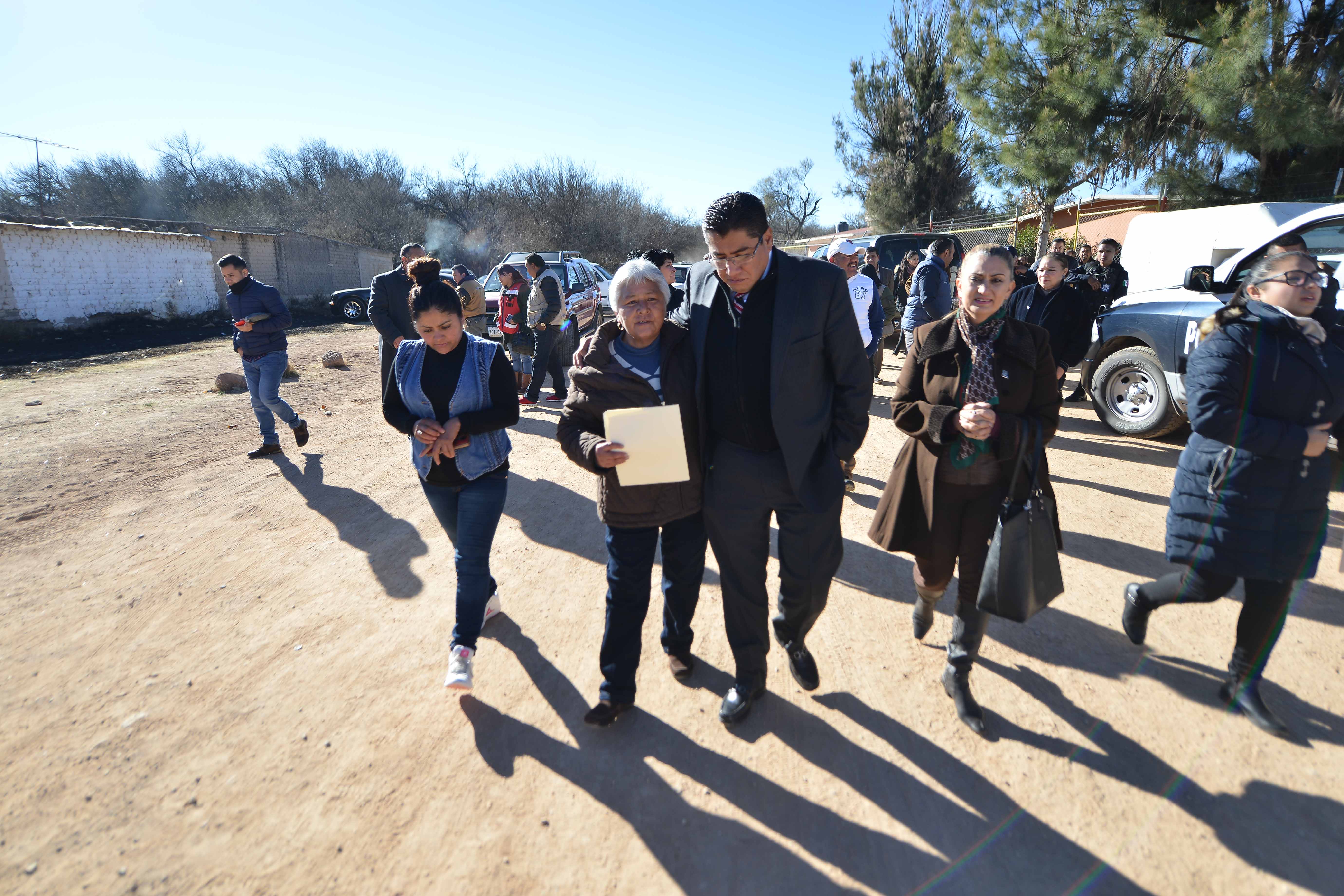 SAUL MONREAL EN SANTA ANITA PROMUEVE VALORES E INAUGURA AULA