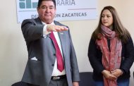 Rinde Protesta Enrique Pérez Compeán, como titular de la oficina de Representación, de la Procuraduría Agraria en Zacatecas