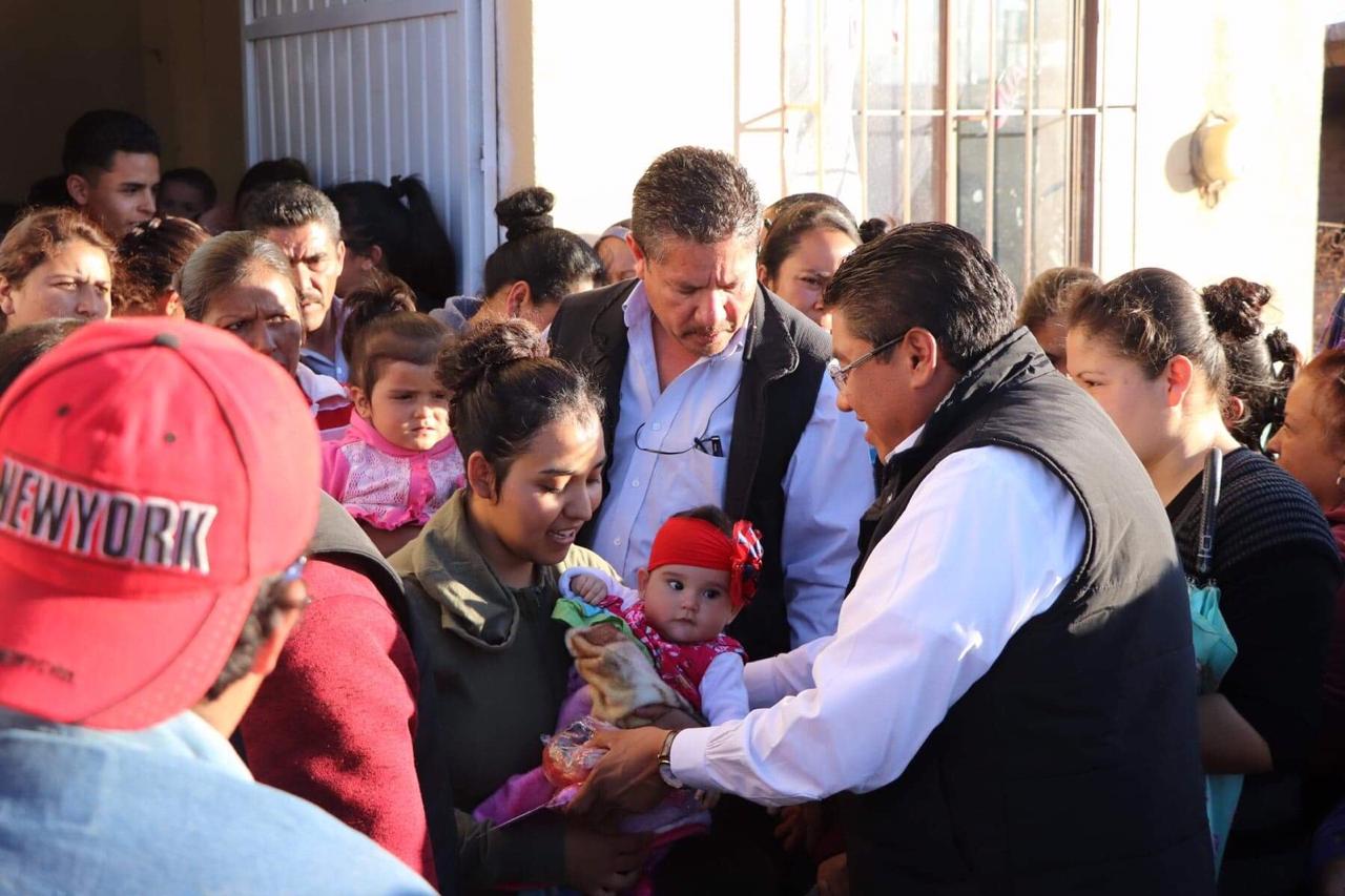 SAÚL MONREAL LLEVA ALEGRÍA A LOS HABITANTES DE PLENITUD, SAN VICENTE DE PLENITUD Y EMANCIPACIÓN