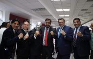 SAÚL MONREAL SE REÚNE CON REPRESENTANTES DEL CONSEJO MUNDIAL DE BOXEO