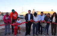 ENTREGA SAÚL MONREAL RED DE AGUA POTABLE EN FRACCIONAMIENTO SAN JOAQUÍN