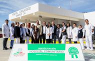 SOMBRERETE YA TIENE NUEVO HOSPITAL COMUNITARIO; GOBERNADOR TELLO LO INAUGURÓ