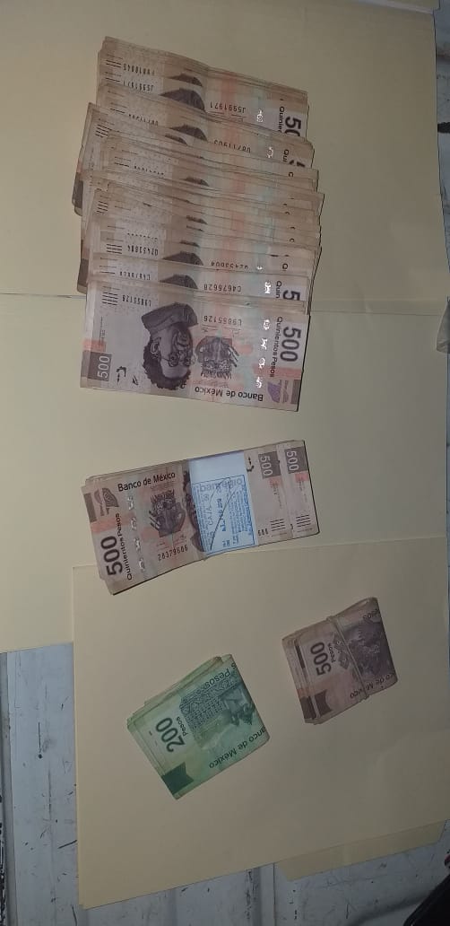 DETIENE PEP EN VILLA DE COS A UN HOMBRE EN POSESIÓN DE 110 MIL PESOS EN EFECTIVO