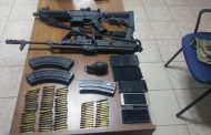 ASEGURA PEP EN LORETO DOS ARMAS DE FUEGO LARGAS, UNA GRANADA Y DETUVO A NUEVE HOMBRES
