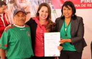 CUMPLE GOBIERNO DE ZACATECAS SU COMPROMISO DE JUSTICIA SOCIAL CON HABITANTES DE MOYAHUA