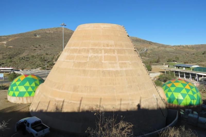 SUPERVISA GOBIERNO DEL ESTADO CONSTRUCCIÓN DE LA CASA DE LA TIERRA EN EL ECOPARQUE