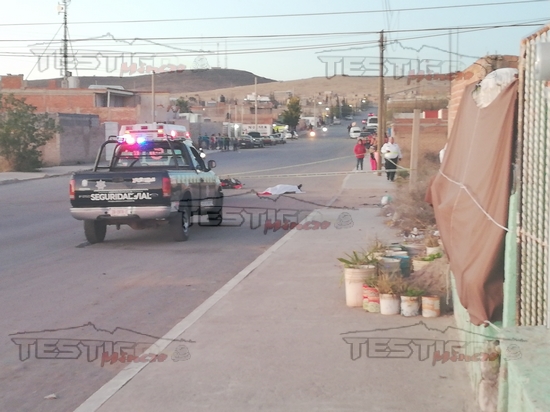 ATROPELLAN Y  MUERE MOTOCICLISTA