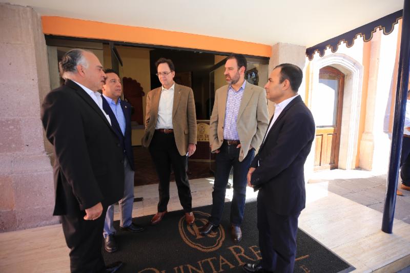 RECONOCE GOBERNADOR TELLO TRABAJO UNIDO CON HOTELEROS PARA IMPULSAR EL DESARROLLO TURÍSTICO DE ZACATECAS