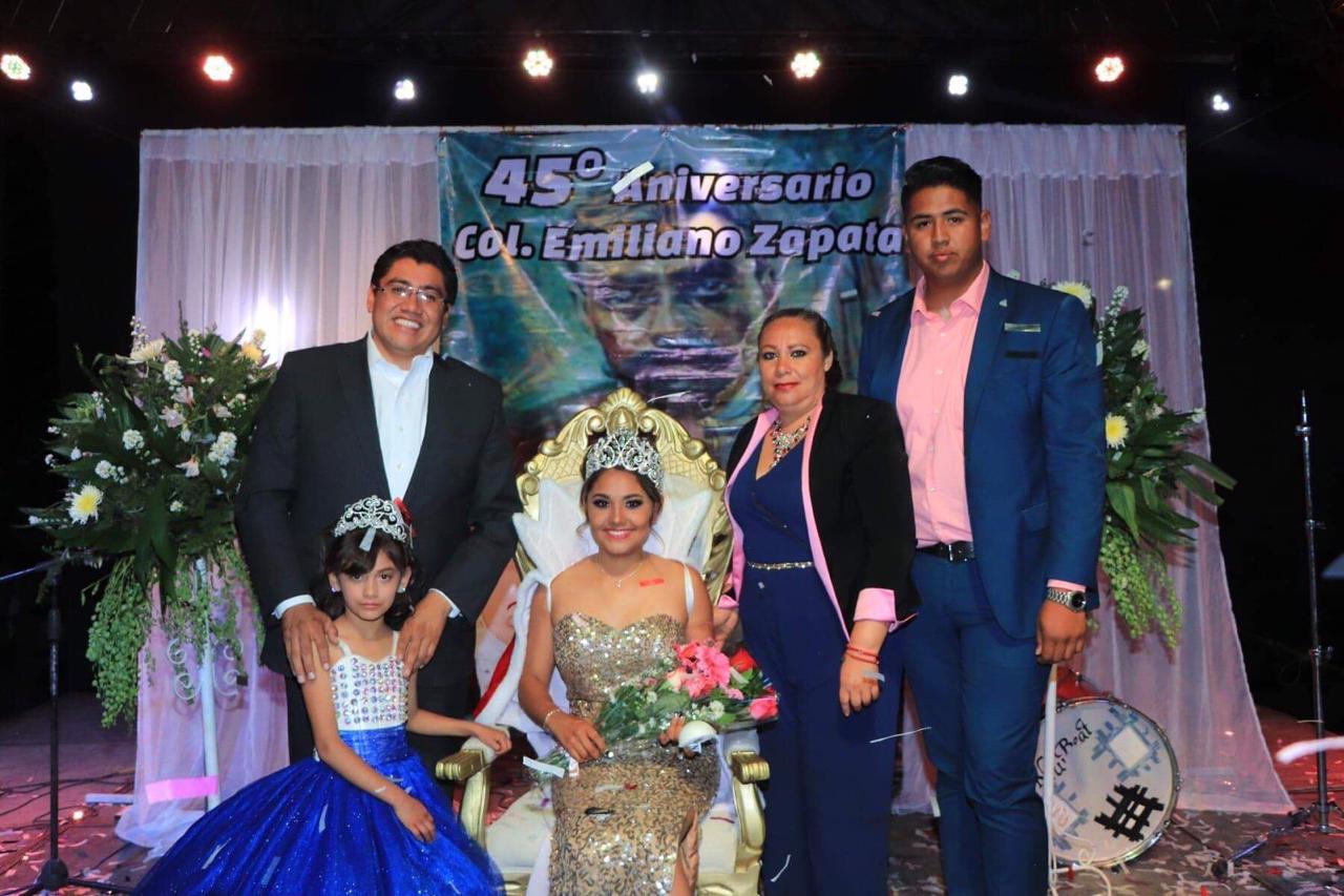 CONMEMORAN ANIVERSARIO DE LA COLONIA EMILIANO ZAPATA