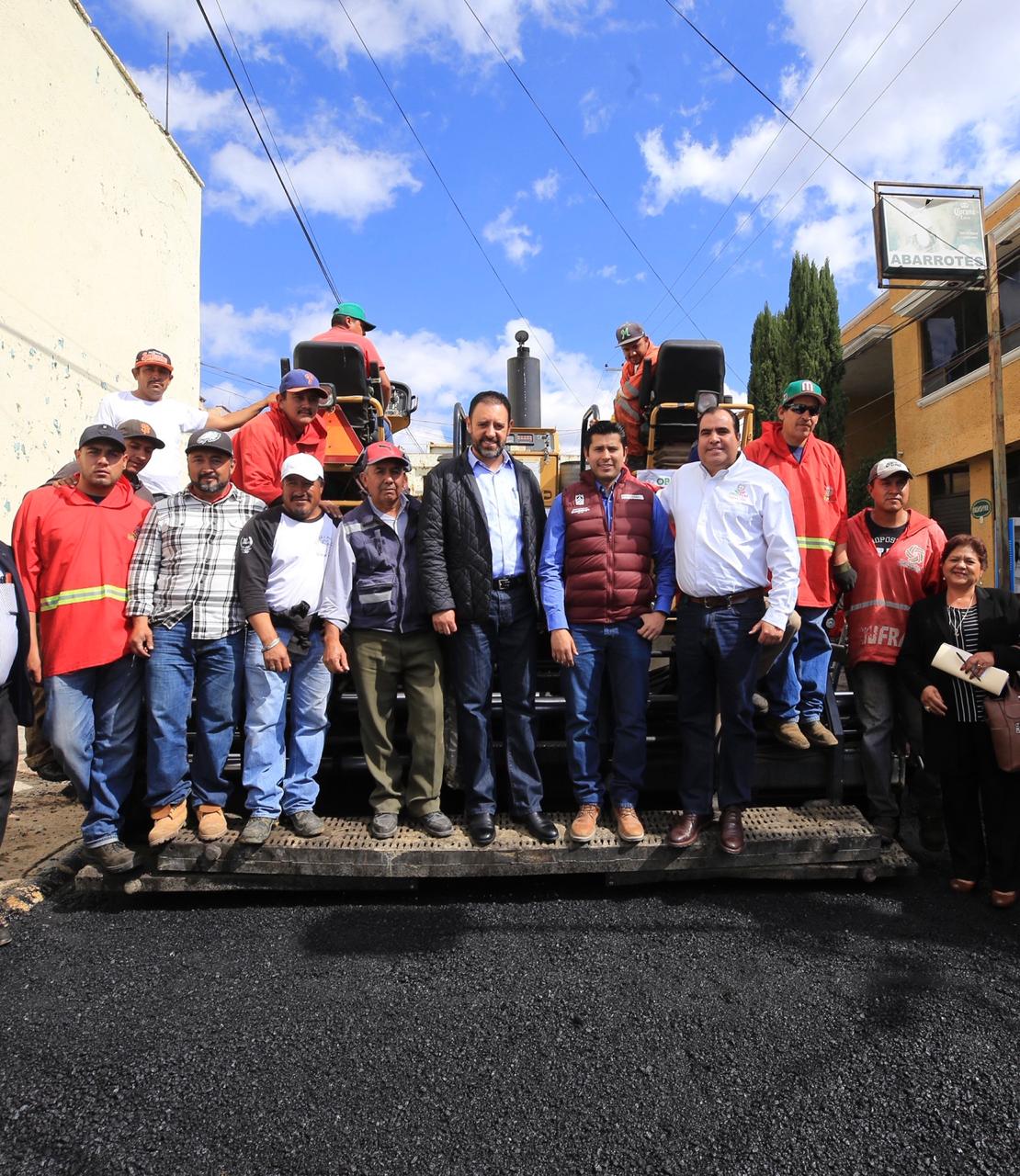 ﻿ARRANCA GOBERNADOR TELLO PROGRAMA DE PAVIMENTACIÓN EN MÁS DE 100 CALLES DE ZACATECAS Y GUADALUPE