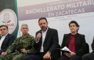 GOBERNADOR DA A CONOCER BACHILLERATO MILITARIZADO “GENERAL PÁNFILO NATERA”
