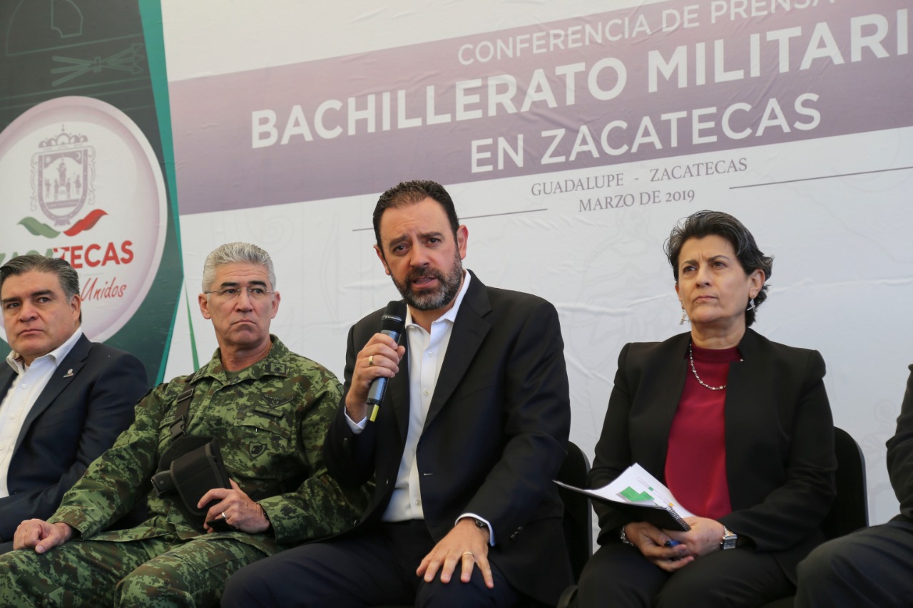 GOBERNADOR DA A CONOCER BACHILLERATO MILITARIZADO “GENERAL PÁNFILO NATERA”