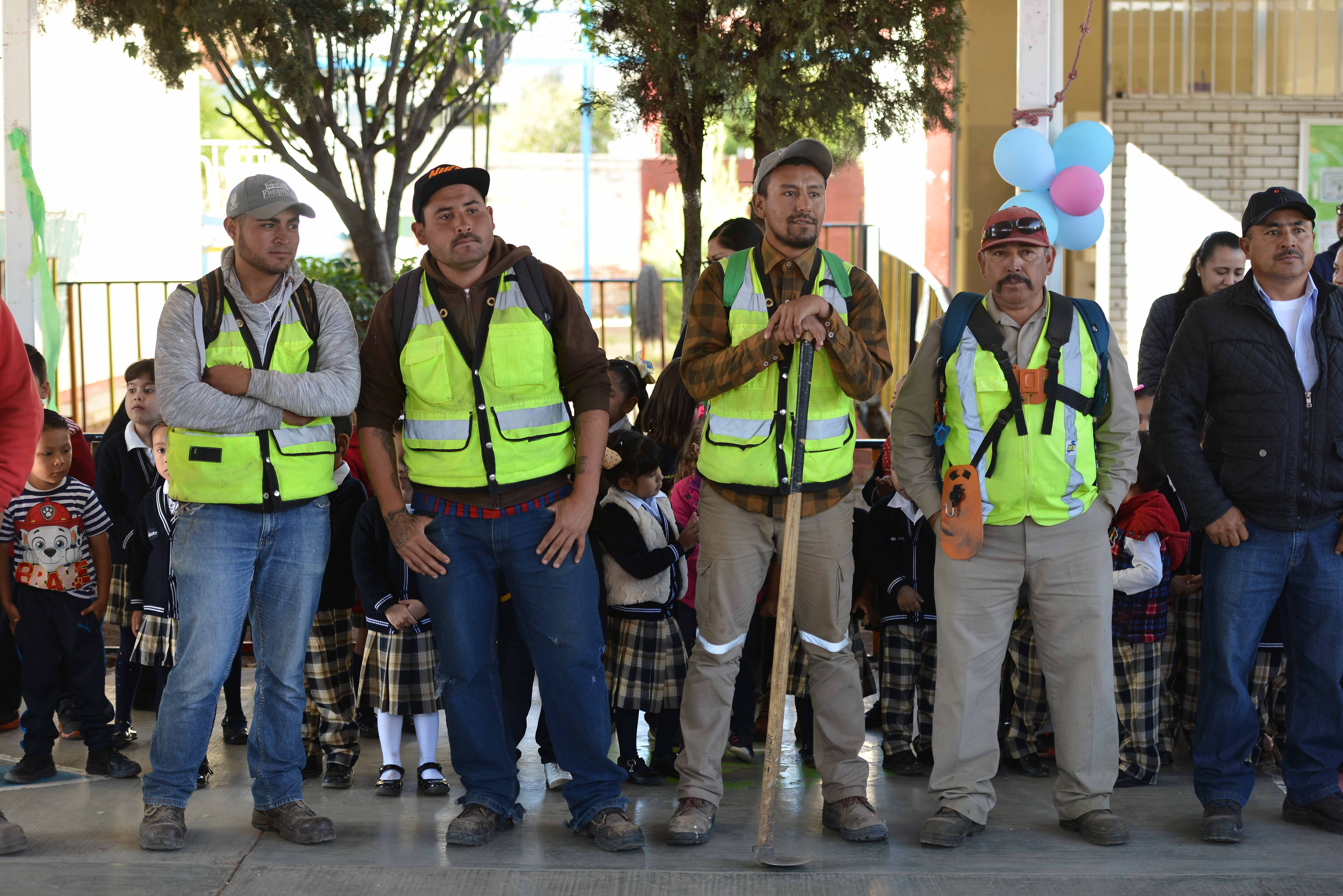 LLEGA LA TRIGÉSIMA MEGABRIGADA “UN DÍA POR FRESNILLO” AL JARDÍN DE NIÑOS FEDERICO CHOPIN