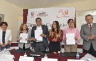 FIRMAN CONVENIO LA ADMINISTRACIÓN MUNICIPAL Y CENTROS DE INTEGRACIÓN JUVENIL