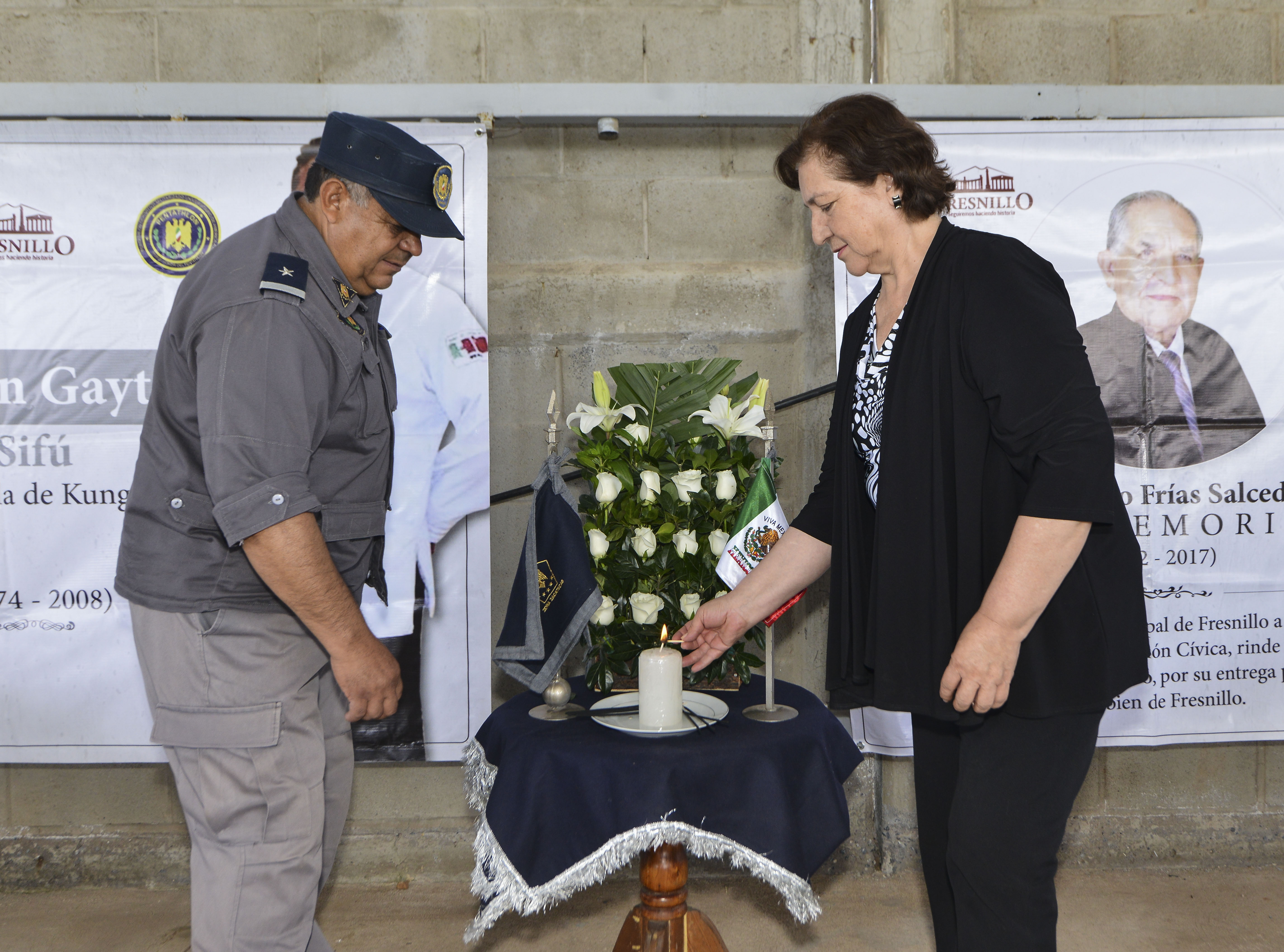 SE REALIZA HOMENAJE LUCTUOSO EN HONOR DE FERNANDO FRÍAS SALCEDO