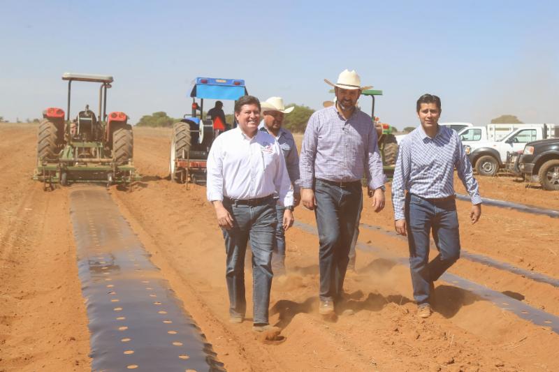 VEAMOS AL CAMPO COMO FUENTE DE EMPLEO Y RIQUEZA: GOBERNADOR TELLO