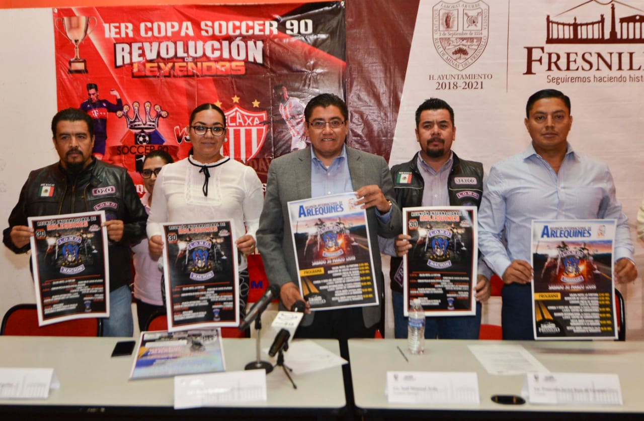 ANUNCIAN MÁS EVENTOS CULTURALES Y DEPORTIVOS DE TRASCENDENCIA PARA FRESNILLO
