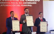 ENCABEZA GOBERNADOR CONMEMORACIÓN POR 150 ANIVERSARIO DE LA FUNDACIÓN DE CUAUHTÉMOC