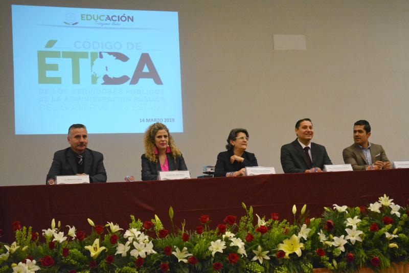 PROMUEVE GOBIERNO DE ZACATECAS EL CÓDIGO DE ÉTICA ENTRE PERSONAL DE LA SECRETARÍA DE EDUCACIÓN