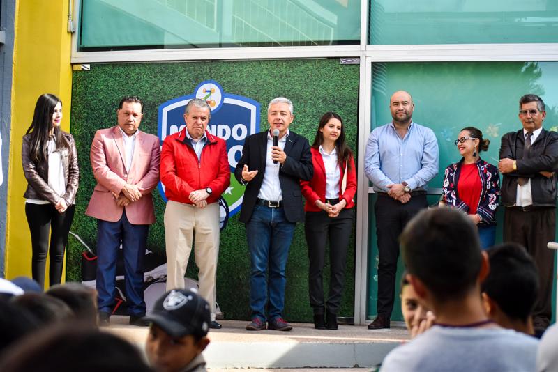 IMPULSA GOBIERNO ESTATAL BINOMIO CIENCIA-DEPORTE CON EXPOSICIÓN INTERACTIVA DE FUTBOL EN CENTRO ZIGZAG