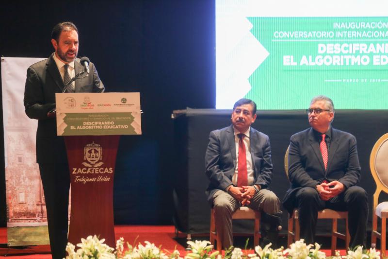 EDUCACIÓN, LA BASE PARA TRANSFORMAR A MÉXICO Y ZACATECAS: TELLO