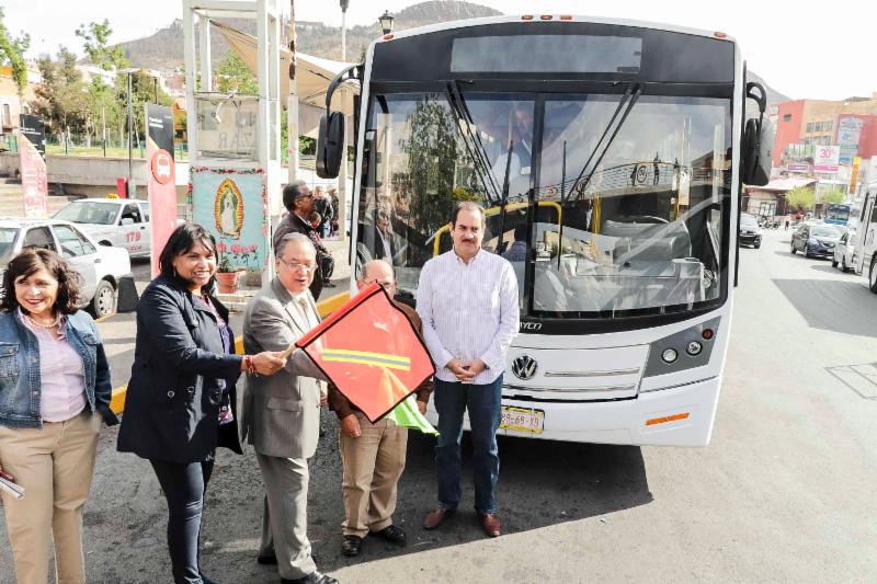 CONTINÚA GOBIERNO ESTATAL CON PRUEBA DE UNIDADES PARA NUEVO MODELO DE TRANSPORTE URBANO