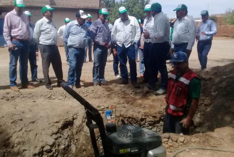 CUMPLE TELLO CONTRATO VERDE CON RÍO GRANDE; REALIZA OBRAS HÍDRICAS