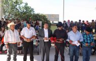 ENTREGA SAÚL MONREAL DOMO EN LA PRIMARIA DE COLONIA GUANAJUATO
