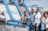 CON LA INAUGURACIÓN DE DOS POZOS, GOBERNADOR LLEVA AGUA POTABLE POR PRIMERA VEZ A HABITANTES DE GUADALUPE