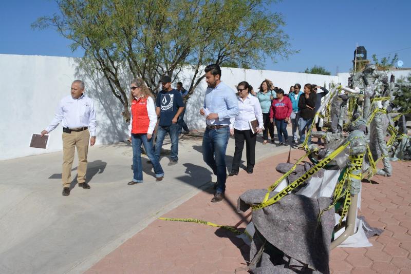 SUPERVISA GOBIERNO ESTATAL AVANCES DE OBRA EN CALERA