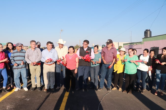 CON MÁS DE NUEVE MDP SE CONSTRUYE EL TRAMO CARRETERO SANTA ROSA-NORIA DE SANTA ROSA