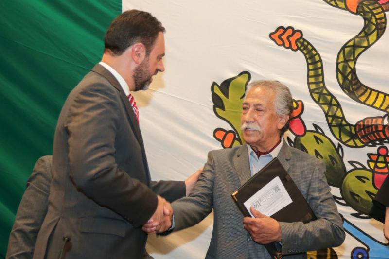 EL ARTISTA PLÁSTICO ISMAEL GUARDADO SE CONVIERTE EN HIJO PREDILECTO DE ZACATECAS