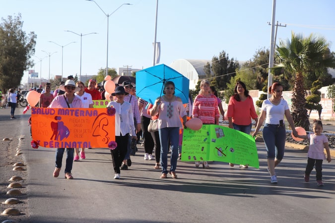 CONMEMORAN EL DÍA DE LA SALUD MATERNA Y PERINATAL