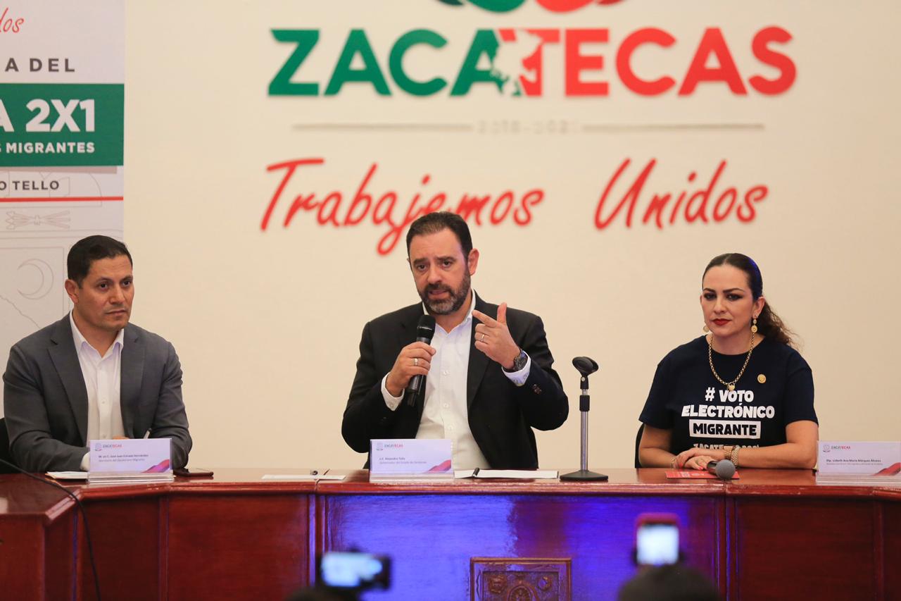 ﻿PRESENTAN PROGRAMA 2X1, QUE BUSCA CONTINUAR EL  DESARROLLO DE LAS COMUNIDADES CON VOCACIÓN MIGRATORIA