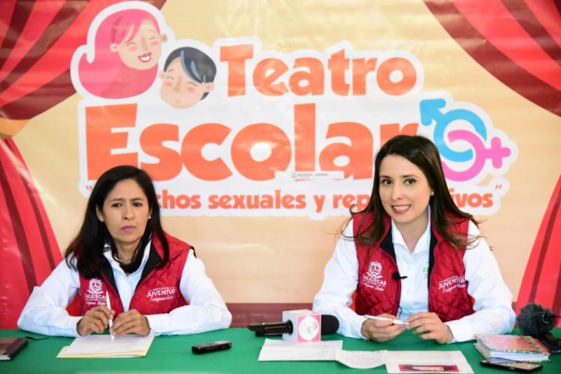 CONVOCA INJUVENTUD A PREVENIR EMBARAZO ADOLESCENTE CON TEATRO ESCOLAR
