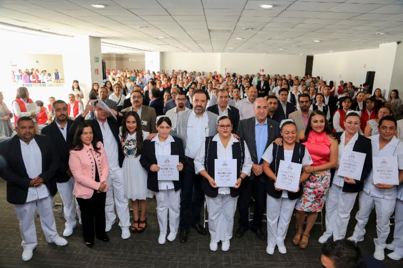 OBTIENEN RECATEGORIZACIÓN 118 ENFERMERAS Y ENFERMEROS DE LA SECRETARÍA DE SALUD