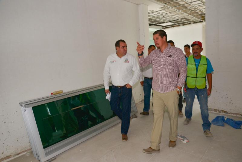 TIENE AVANCE DE 90% UNIDAD DE REHABILITACIÓN EN JALPA