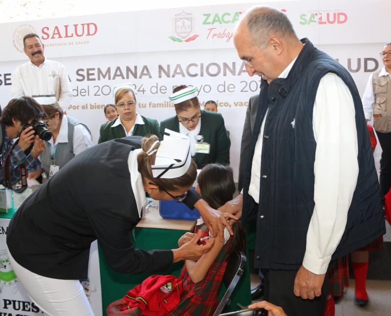 APLICARÁN EN ZACATECAS MÁS DE 16 MIL DOSIS DE VACUNA CONTRA EL VIRUS DEL PAPILOMA HUMANO