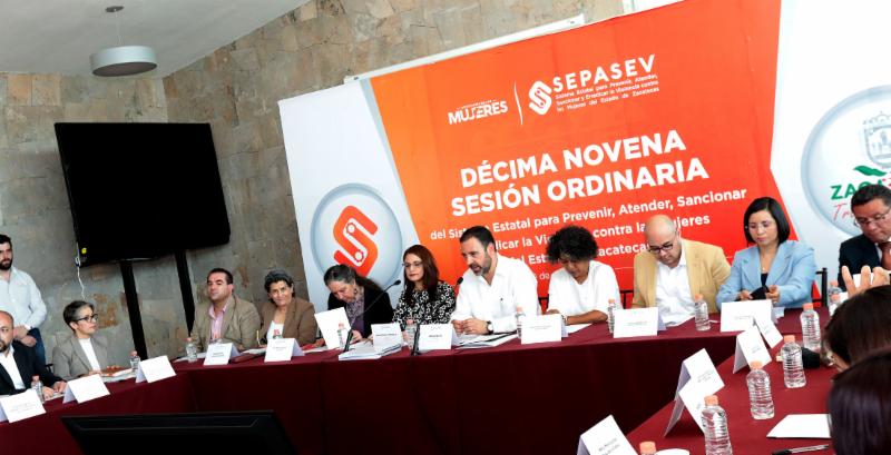 EN ZACATECAS NO HAY ALGO MÁS IMPORTANTE QUE LA VIDA DE UNA MUJER: GOBERNADOR TELLO