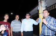 MEJORA EL SERVICIO DE ALUMBRADO PÚBLICO EN LA COLONIA FOVISSSTE