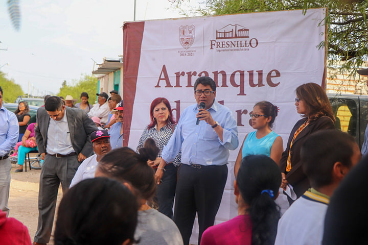 CON MÁS DE 8 MDP ARRANCA CONSTRUCCIÓN DE OBRAS EN COMUNIDADES DE FRESNILLO