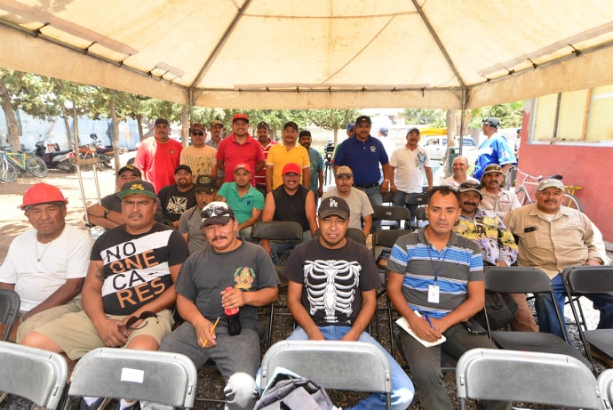 CAPACITAN A 50 TRABAJADORES DEL DEPARTAMENTO DE LIMPIA