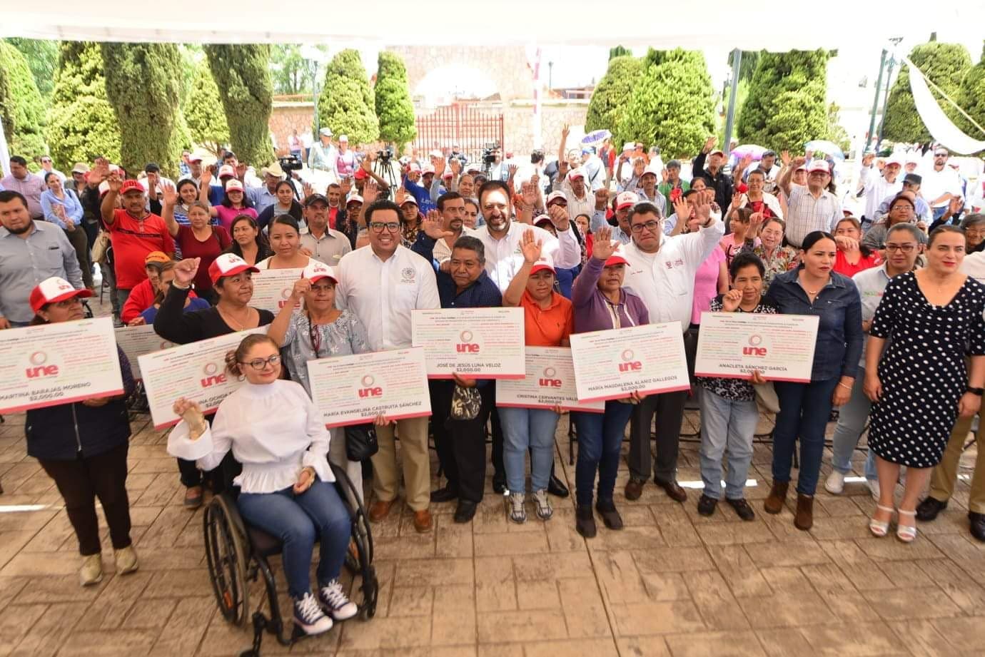 ARRANCA EN FRESNILLO ENTREGA DE APOYOS DEL PROGRAMA “UNE DE LA MANO CONTIGO”