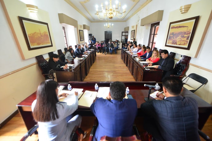 APRUEBA CABILDO POR UNANIMIDAD EJECUCIÓN DE OBRAS EN EL MUNICIPIO POR UN MONTO DE 2 MILLONES 945 MIL 708 PESOS.