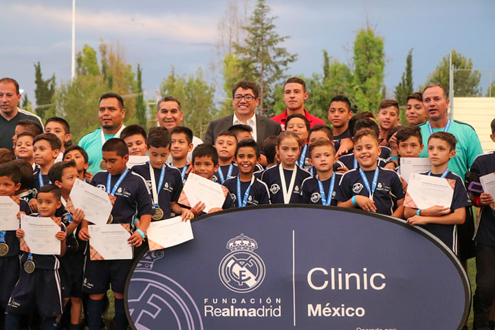 CLAUSURAN EN FRESNILLO LAS CLÍNICAS DE FÚTBOL DE LA FUNDACIÓN MADRID