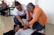 RECIBEN ADULTOS MAYORES DE PLATEROS CAPACITACIÓN EN PRIMEROS AUXILIOS