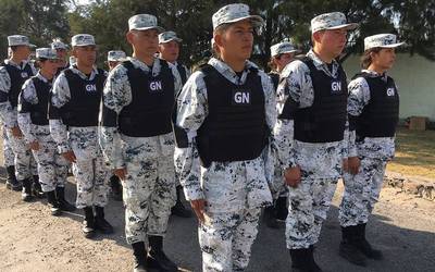 Entrada de la Guardia Nacional