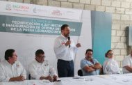 MODERNIZA GOBIERNO DEL ESTADO SISTEMA DE RIEGO DE LA PRESA LEOBARDO REYNOSO EN BENEFICIO DE LOS USUARIOS