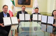 FIRMAN CONVENIO MARCO GOBERNADOR TELLO Y PARAESTATAL ASIÁTICA PARA CONSTRUIR EL PARQUE INDUSTRIAL ZACATECAS