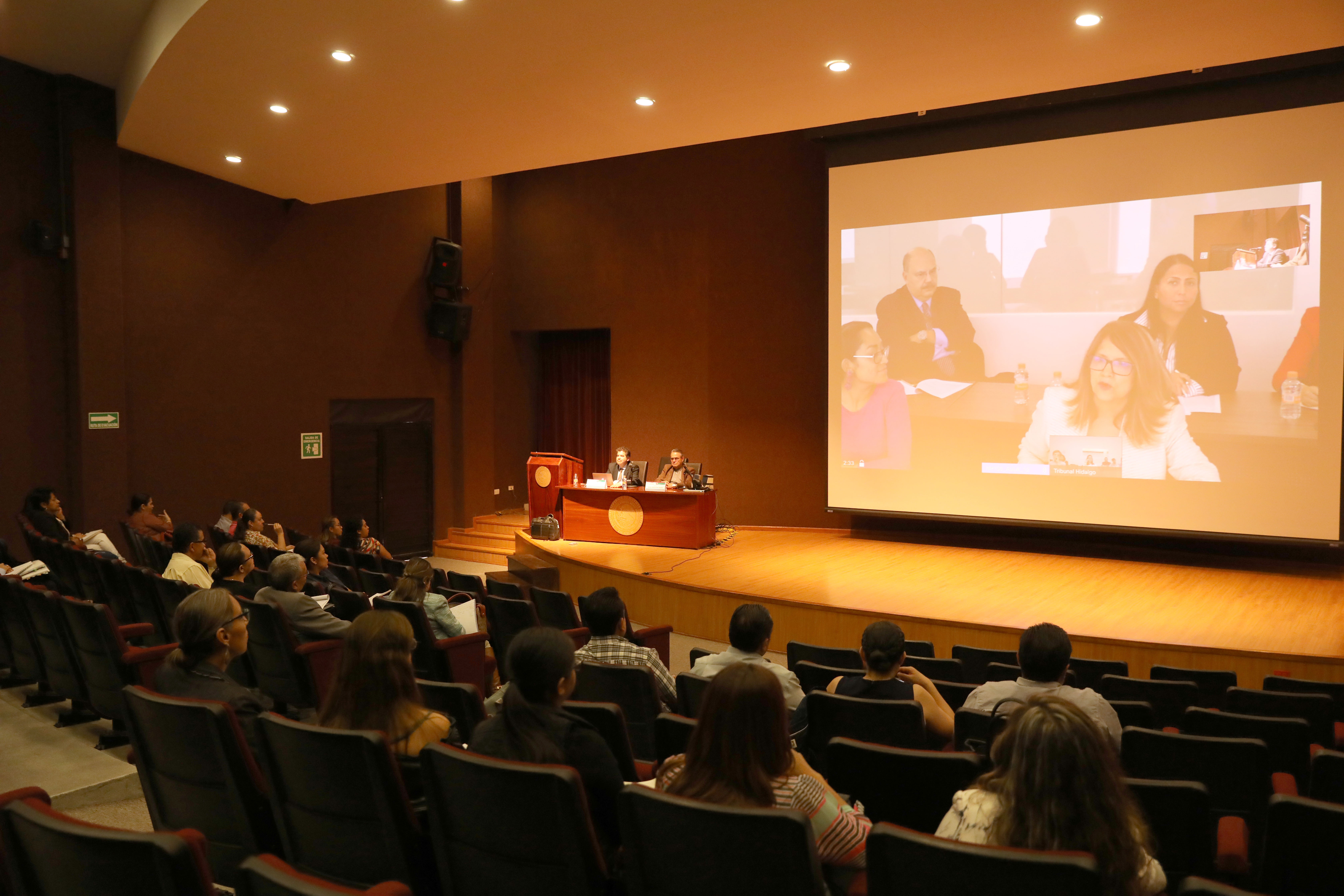 IMPARTEN SEMINARIO EN DIVORCIO INCAUSADO AL PERSONAL DEL TSJEZ, TSJCDMX Y TSJH